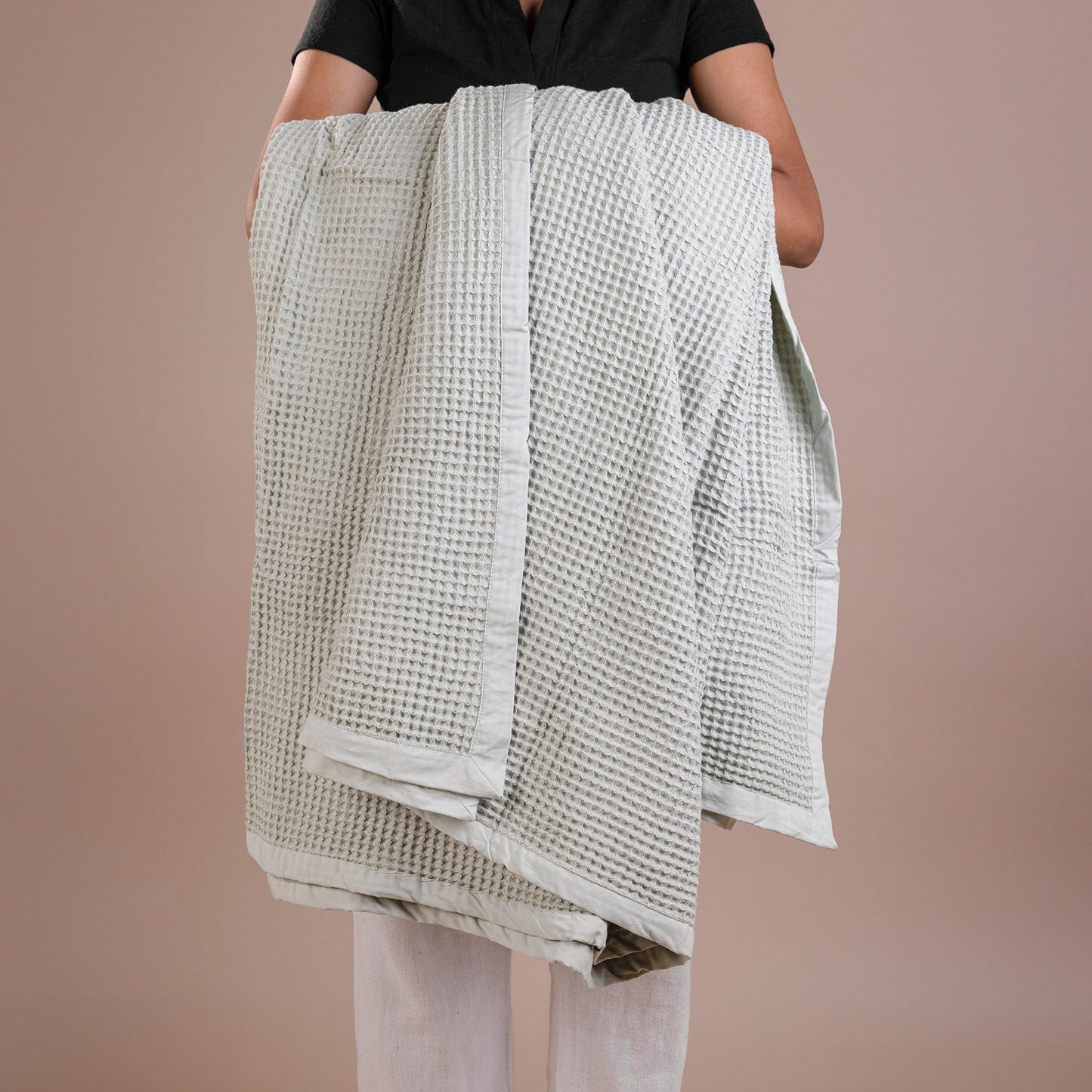 Organic Waffle Blanket
