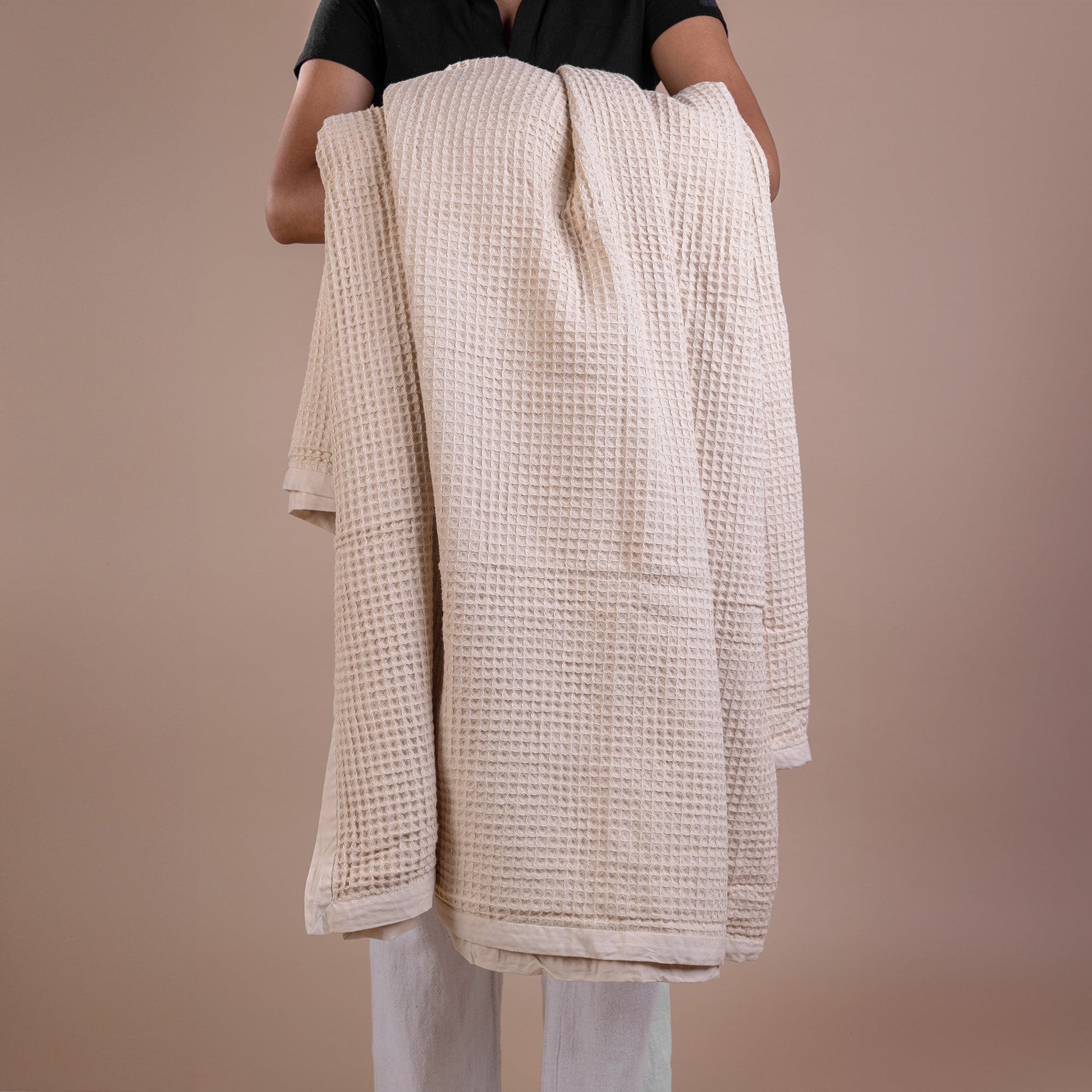 Organic Waffle Blanket