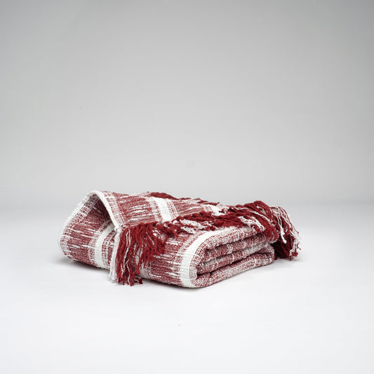 Yarn Dyed Throw Blanket