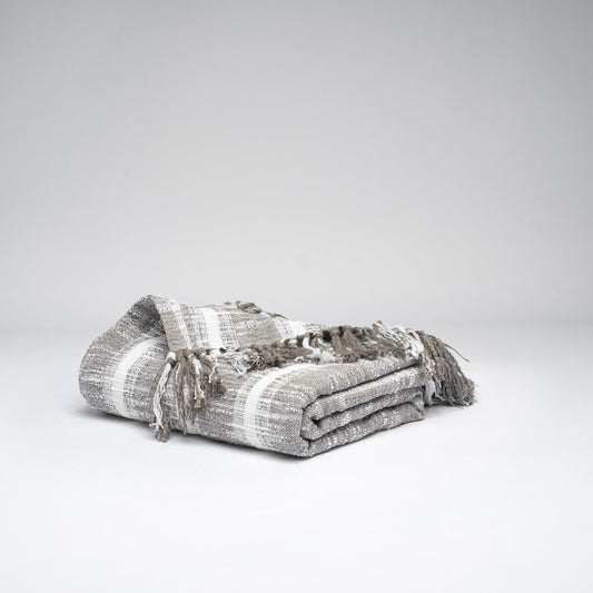 Yarn Dyed Throw Blanket