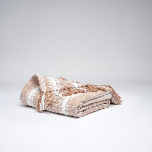 Yarn Dyed Throw Blanket