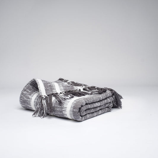 Yarn Dyed Throw Blanket